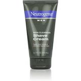 Neutrogena Men Skin Clearing Shave Cream, Oil-Free Shaving Cream to Help Prevent Razor Bumps & Ingrown Hairs, 5.1 fl. oz (Pack of 6)