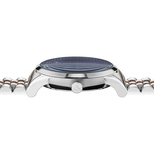 비비안웨스트우드 Vivienne Westwood The Wallace Ladies Quartz Watch with Blue Stone Set Dial & Two Tone Stainless Steel Bracelet