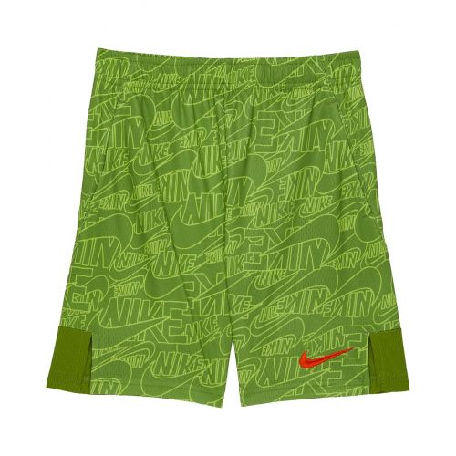 나이키 Nike Kids Dri-Fit Printed Shorts (Little Kids)