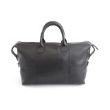 ROYCE New York Leather Overnight Duffel Bag