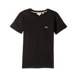 Lacoste Kids Short Sleeve Solid Crew T-Shirt (Toddler/Little Kids/Big Kids)