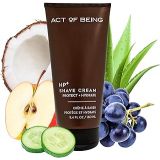Act of Being HP+ Shave Cream - Mens Shave Cream for Sensitive Skin with Aloe - Close, Smooth Shave & Softer Skin - Moisturizing with Natural Ingredients - 5.4 Fl Oz
