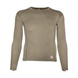 Carhartt Mens Force Heavyweight Polyester-Wool Base Layer Long Sleeve Shirt