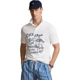 Polo Ralph Lauren Classic Fit Embroidered Mesh Polo Shirt