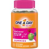 One A Day Teen for Her Multivitamin Gummies, Supplement with Vitamin A, Vitamin C, Vitamin D, Vitamin E and Zinc for Immune Health Support* & more, 60 Count