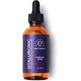 Eve Hansen Hyaluronic Acid Serum for Face (2 oz) | Hydrating Face Serum with Vitamin C + E, Wrinkle Filler, Moisturizer, and Natural Plumper | Cruelty Free, Vegan Anti Aging Serum