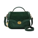 Fossil Heritage Leather Top-Handle Crossbody