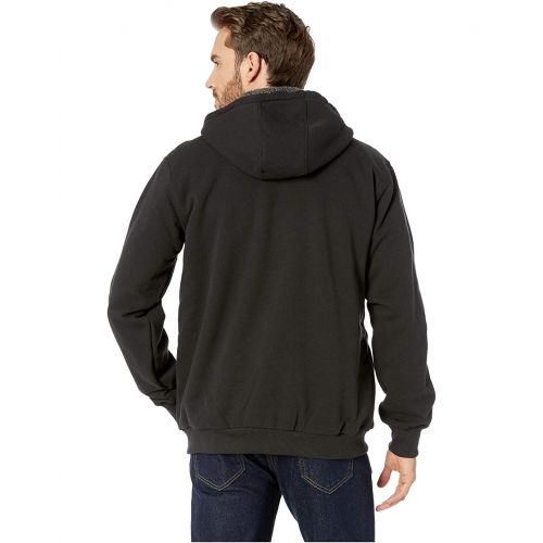 칼하트 Carhartt Rain Defender Rockland Sherpa Lined Full Zip Hooded Sweatshirt