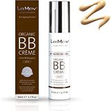 La Mav Organic BB Cream Light - All In One Organic Tinted Moisturizer, Foundation and Natural Tinted Sunscreen - Fresh and Flawless Skin Instantly - Very Fair Natural BB Cream for Light C
