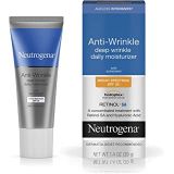 Neutrogena Ageless Intensives Anti-Wrinkle Retinol Cream, Daily Wrinkle Moisturizer with SPF 20 Sunscreen, Retinol and Hyaluronic Acid 1.4 oz