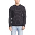 Theory Mens Long Sleeve Merino Wool Stripe Sweater