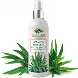 Amazing Aloe Vera Facial Toner for Women - Natural Ingredients - Use After Cleanser to Close Pores and Tone Skin - Hydrating, Refreshing and pH Balancing - from Green Leaf Naturals