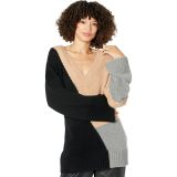 EQUIPMENT Aminne Color-Block V-Neck Sweater