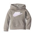 Nike Kids Sueded Fleece Iridescent Logo Pullover Hoodie (Toddler)