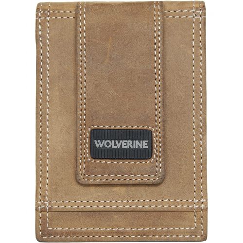  Wolverine Rugged Front Pocket Leather Wallet