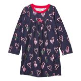 Hatley Kids Candy Cane Hearts Nightdress (Toddleru002FLittle Kidsu002FBig Kids)