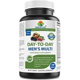 BRIOFOOD Day-to-Day Mens Multi 180 Tablets - Food Based Supplement with Vegetable Source Omegas