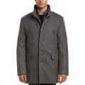 Cole Haan Mens Melton Wool Three in One Topper