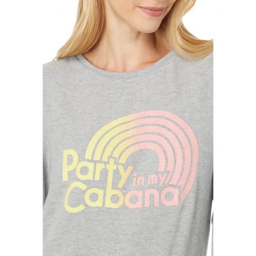 와일드폭스 Wildfox Party in My Cabana Baggy Beach Sweatshirt