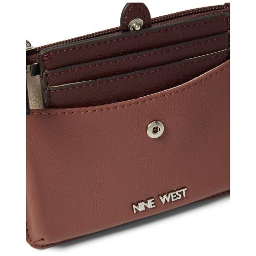 나인웨스트 Nine West Jollie Boxed Slg Small Top Zip Duo Bifold Wallet