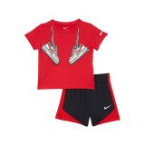 Nike Kids Sport Footwear Graphic T-Shirt and Shorts Two-Piece Set (Infant)
