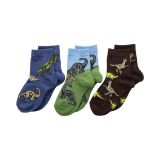 Jefferies Socks Dino Triple Treat 3-Pack (Infant/Toddler/Little Kid)