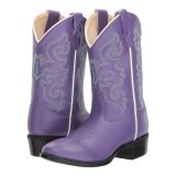 Old West Kids Boots Pearlized Purple (Toddler/Little Kid)