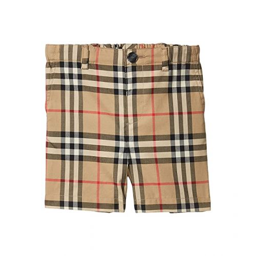 버버리 Burberry Kids Sean Check Nb Shorts (Infant/Toddler)