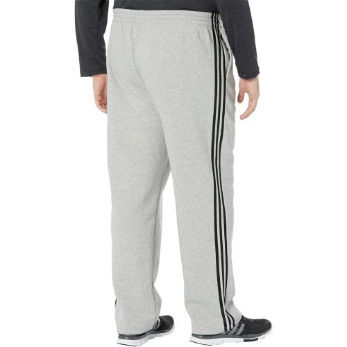 아디다스 adidas Big & Tall Essentials Fleece Open Hem 3-Stripes Pants