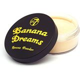 W7 | Banana Dreams Loose Face Powder Makeup | Yellow Setting Powder Suitable For All Skin Tones | Cruelty Free, Vegan Makeup For Women