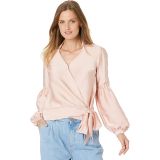 MICHAEL Michael Kors Hammered Stain Wrap Top