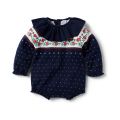 Janie and Jack Rose Fair Isle Sweater Bubble (Infant)