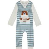 PEEK I Love You Front Pocket Coverall (Infant)