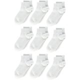 Jefferies Socks Seamless Non-Cushion Quarter 9-Pack (Infant/Toddler/Little Kid/Big Kid/Adult)
