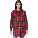 Levis Oversized Wool Blend Shirt Jacket w/ Sherpa Lining