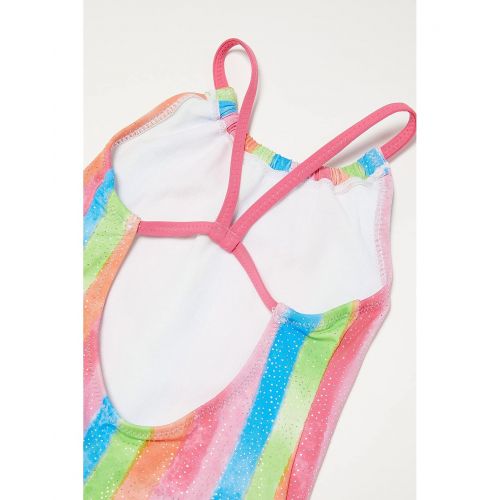 해틀리 Hatley Kids Rainbow Stripes Swimsuit (Toddleru002FLittle Kidsu002FBig Kids)