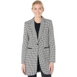 Tommy Hilfiger One-Button Checkered Topper