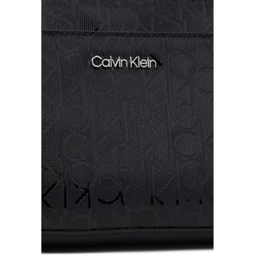  Calvin Klein Lucy Ombre Textured Embossed Logo Shoulder Bag