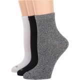 HUE Super Soft Cropped Socks 3-Pair Pack