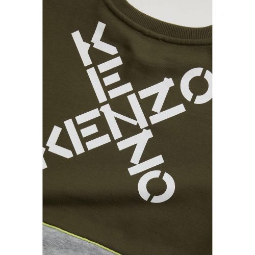 겐조 Kenzo Kids Sweatshirt Color-Block (Toddleru002FLittle Kids)