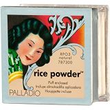 Palladio Rice Powder, Natural, Loose Setting Powder, Absorbs Oil, Leaves Face Looking and Feeling Smooth, Helps Makeup Last Longer For a Flawless, Fresh Look