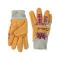 Carhartt Womens Suede Work-Knit Gloves