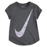 Nike Kids Rise Swoosh Short Sleeve Tee (Toddler)
