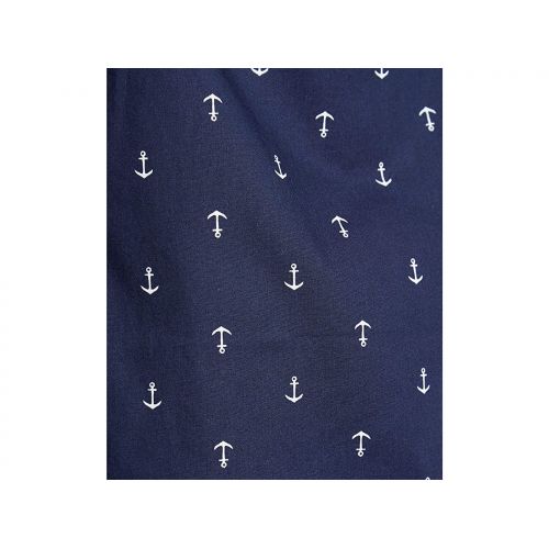 노티카 Nautica Mens Short Sleeve 100% Cotton Soft Woven Button Down Pajama Top