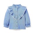 Janie and Jack Chambray Blouse (Toddler/Little Kids/Big Kids)