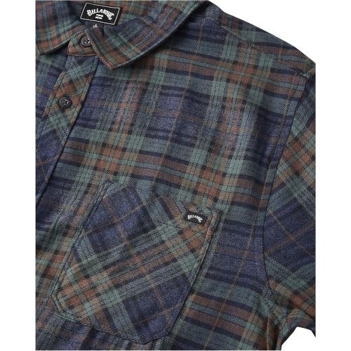 빌라봉 Billabong Mens Classic Long Sleeve Flannel Shirt