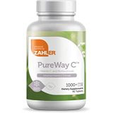 Zahler Pureway C 1000mg, Advanced Vitamin C Supplement, Certified Kosher, 90 Tablets