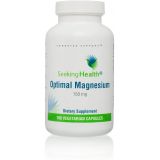 Optimal Magnesium 100 Vegetarian Capsules Seeking Health Provides 150 mg of Pure Magnesium Magnesium Supplement
