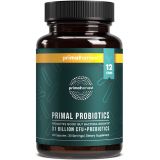 Primal Harvest PREbiotics and PRObiotics for Women & Men, Primal Probiotics 30 Oral Probiotics Capsules for Gut Health, 12 Dynamic Strains Probiotics for Women
