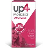 up4 Probiotic Supplement for Women, Vaginal, Digestive and Immune Support, 50 Billion CFUs Guaranteed, Non-GMO, Gluten Free, Soy Free, Vegan, 60 Count